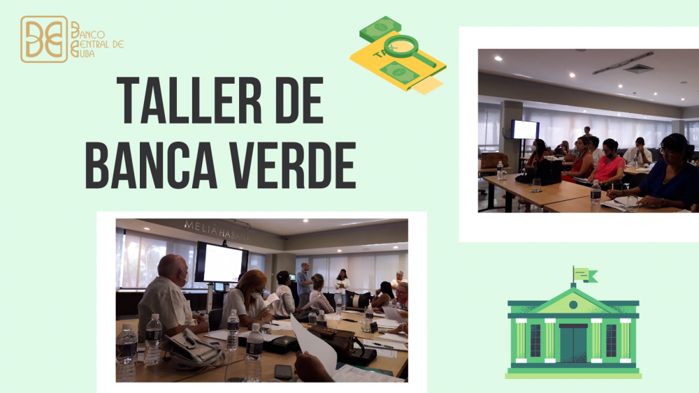 Imagen relacionada con la noticia :Sesionó nuevo taller de Banca Verde